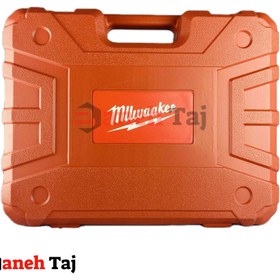 تصویر دریل شارژی میلواکی 36 ولت مدل پک کامل Milwaukee full pack 36V model rechargeable drill three metal systems