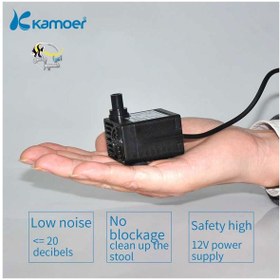 تصویر واتر پمپ یدک 12 ولت Q-500 بدون ترانس کامور Kamoer X4 dosing pump