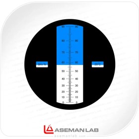 تصویر رفرکتومتر بریکس 90-0 چشمی ATC 