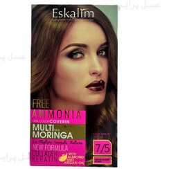 تصویر اسکالیم رنگ مو کیت بدون آمونیاک 7.5 – Eskalim Free-Ammonia Hair Color Kit 7.5 