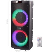 تصویر اسپیکر چمدانی بلوتوثی فلش خور Kolav-Q2602 + ریموت کنترل Kolav-Q2602 WIRELESS SPEAKER