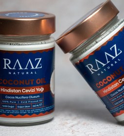 تصویر روغن نارگیل اورجینال برند Raaz مدل Coconut oil 260 ml کد 789620489 