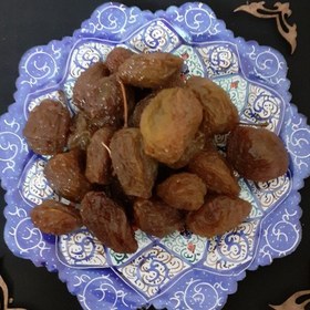 تصویر آلو بخارا درجه یک خوانسار ( نیم کیلوگرم) آلو نمکی الو خورشتی خشکبار لاله کوهی 