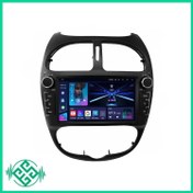 تصویر مانیتور اندروید پایونیر پژو ۲۰۶ سایز ۸ اینچ 