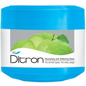 تصویر ماسک موی تغذیه کننده و نرم کننده حاوی عصاره سیب دیترون Ditron Nourishing and Softening Mask