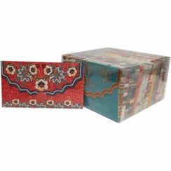 تصویر پاکت سکه طرح دار اکلیلی بسته 100 عددی Pocket of Money 08