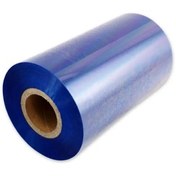 تصویر ریبون وکس رزین عرض 110 میلیمتر 300 متری - آبی 