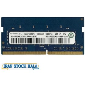 تصویر رم لپ تاپ رامکسل مدل ddr4-2133 MHz ظرفیت 4 گیگابایت 