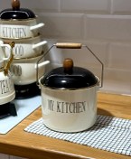 تصویر ظرف نگهدارنده لعابی تکست7246 