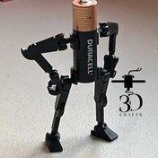 تصویر هولدر باتری قلمی رباتیک 