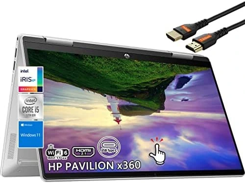 HP Newest Pavilion 15.6 FHD IPS Touchscreen Laptop， Intel 10-Core