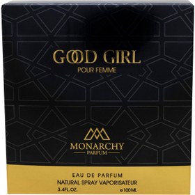 تصویر ادکلن گود گرل GOOD GIRL مونارچی MONARCHY حجم ۱۰۰ میلی لیتر GOOD GIRL MONARCHY