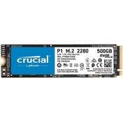 تصویر اس اس دی اینترنال مدل P1 ظرفیت 500 گیگابایت کروشیال Internal SSD model P1 with a capacity of 500 GB