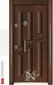 تصویر درب ضد سرقت چوبی کد135 