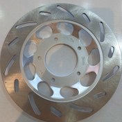 تصویر دیسک ترمز جلو هوندا پنج پیچ نقره ای 