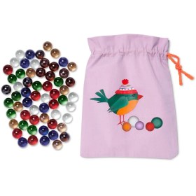 تصویر تیله رنگی چیبو 60 عددی 