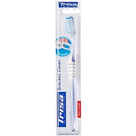 تصویر مسواک مناسب برای ارتودنسی تریزا TRISA BRACKET CLEAN TOOTHBRUSH