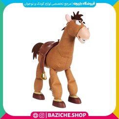 تصویر عروسک بولزای اسب وودی کارتون toy story 