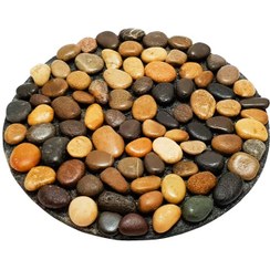 تصویر زیر قابلمه ای و زیربشقابی سنگی بزرگ -Large stone pot and saucer 