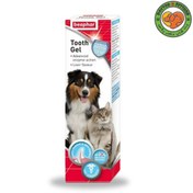 تصویر ژل دندان سگ و گربه بیفار با طعم جگر Beaphar Tooth Gel وزن 100 گرم 
