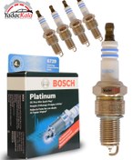 تصویر شمع سوزنی پلاتینیوم بوش آلمان پایه کوتاه 