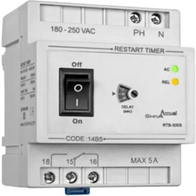 تصویر تایمر استارت مجدد (سری M) شیوا امواج مدل RTM-300 