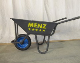 تصویر فرغون 5 ستاره باغبانی و بنایی MENZ، ممتاز و بی‌نظیر Buy a 5-star MENZ gardening and construction wheelbarrow, premium and unique