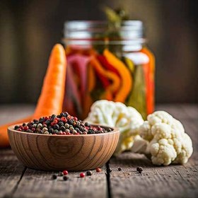 تصویر فلفل چهار رنگ 