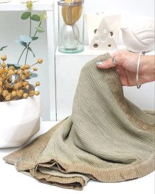 تصویر شال حریر نخ پاییزه 