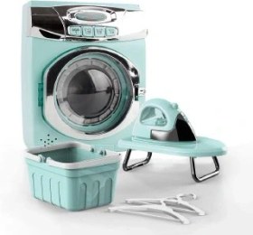 تصویر اسباب‌بازی ست لوازم خانگی پاستلی (لباسشویی باتری‌خور) 