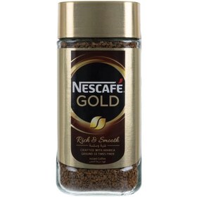 تصویر قهوه فوری نسکافه گلد 200 گرمی Nescafe gold coffee 200gr