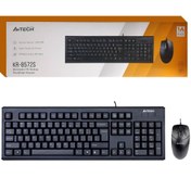 تصویر ست ماوس و کیبورد ای فورتک مدل KR-8572S باسیم Mouse and Keyboard A4Tech KR-8572S Wired