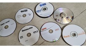 تصویر 26 عدد DVD خام به همراه باکس 