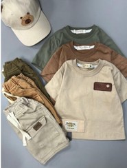 تصویر تیشرت وشلوارک برشکا ۱۲۴ 