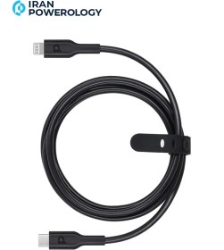 تصویر کابل 1.2 متر USB C به Lightning پاورولوژی Powerology Type-C To Lightning 1.2m PWCTL1M 