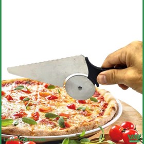 تصویر پیتزا بر دو کاره استیل 