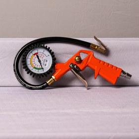 تصویر بادپاش و درجه باد لاستیک تانوس مدل PG-01-220 - کد ۷۰۶ Tanos Tire Inflating Gun with Gauge Model PG-01-220