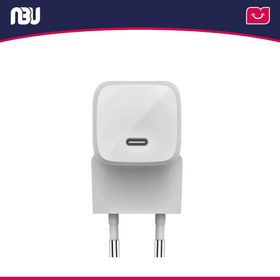 تصویر شارژر دیواری بلکین مدل WCH002vf توان 60 وات Belkin WCH002vf BoostCharge 60W USB-C PD GaN Wall Charger