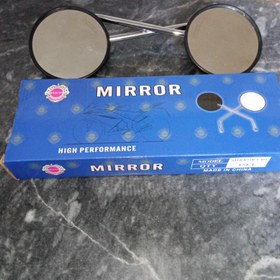 تصویر آینه موتور سیکلت هوندا گرد 