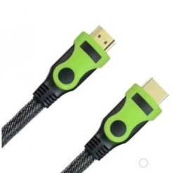 تصویر کابل HDMI طول5متر royal کابل 1 به 2 صدا اسپیکر AUX به 2 AV