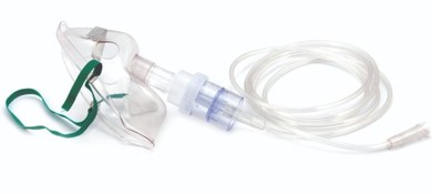 تصویر ماسک نبولایزر بزرگسال ثمین Samin nebulizer mask for Adult