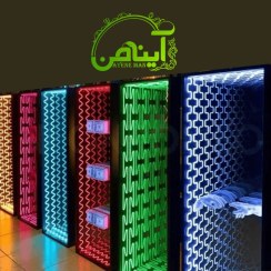 تصویر آینه قدی بی نهایت نئون فلکس 