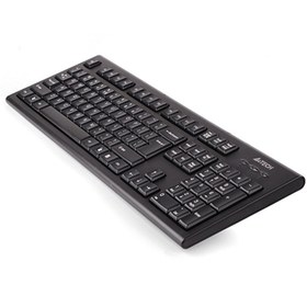 تصویر کیبورد باسیم ای فورتک مدل ا KR-85 USB Wired Keyboard KR-85 USB Wired Keyboard