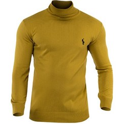 تصویر بافت مردانه ساده یقه اسکی Polo 