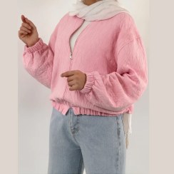 تصویر بامبر جکت پفکی 