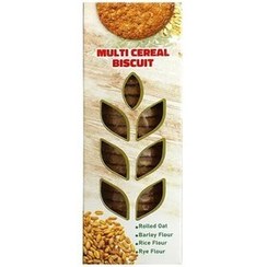 تصویر بیسکویت ساقه طلایی چند غله مینو (370 گرم) 