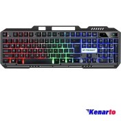 تصویر کیبورد گیمینگ ایکس پی پروداکت مدل XP11200 با سیم 