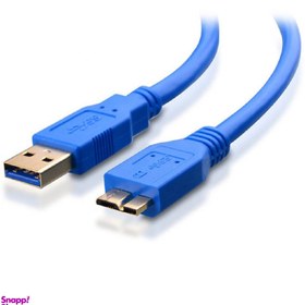 تصویر کابل هارد اکسترنال USB 3 Note دیتالایف طول 1.5 متر 