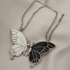 تصویر گردنبند ست پروانه 