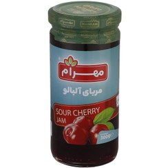 تصویر مربای آلبالو مهرام – 300 گرم 